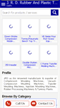 Mobile Screenshot of jrdrubber.com